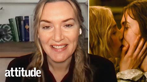 celebrity lesbian videos|Kate Winslet Birthday Love Scene With Saoirse Ronan